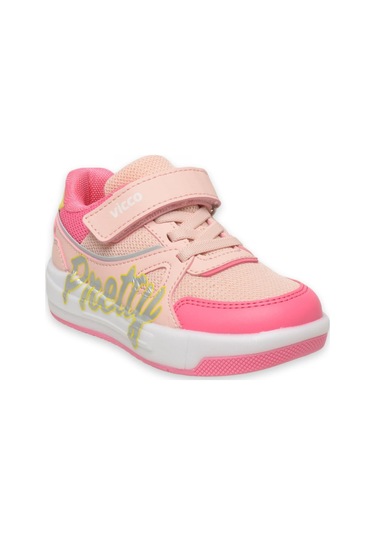 Vicco 220.b25y.113 Pretty Patik Işıklı Pudra Çocuk Sporayakkabı Pudra