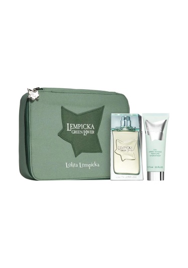 Lolita Lempicka Green Lover Edt 100 Ml + 75 Ml Parfumed After Shave Gel Erkek Parfüm Seti Aromatik