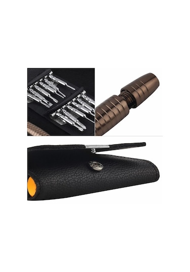 25 Parça Mini Bits Tornavida Cep Telefonu Tablet Tamir Seti