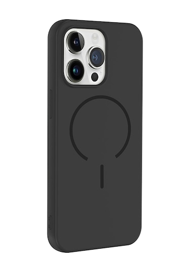 Apple Uyumlu iPhone 13 Pro Max Kılıf M-safe Şarj Özellikli Zore Meta Kapak