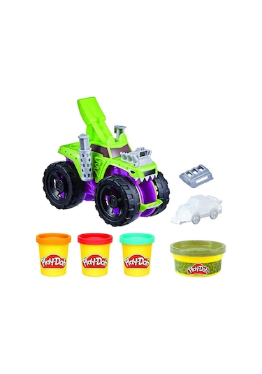 Play-Doh Wheels Canavar Kamyon F1322 Çok Renkli