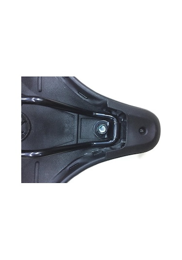 Bisiklet Sele Ultra Geniş E-Bıke&Bisiklet Uyumlu Elastomer Yaylı 27 x 24 CM Siyah