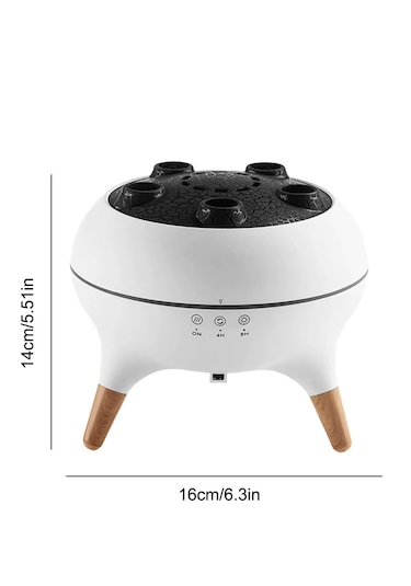 Dinamik Denizanası Hava Nemlendirici Ve Esansiyel Yağ Difüzörü - Çok Fonksiyonlu - 7 Renk Işık