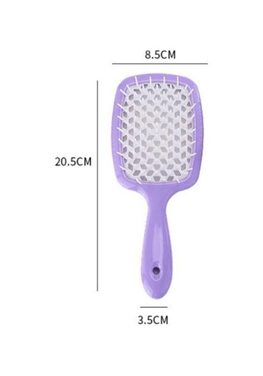 Karışık Saç Fırçası Salon Saç Şekillendirici Araçları Büyük Plaka Tarak Masaj Saç Tarak Saç Fırçaları Kızlar At Kuyruğu Tarak Şeker Renk