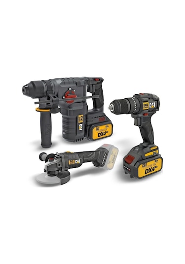 Cat DXK302 DX1010 + DX2150 + DX3131 3 Parça Kombo Set + 39 Parça Aksesuar Seti