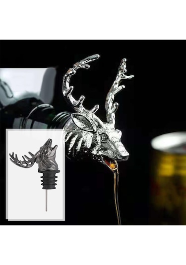 Suntek Metal Şarap Havalandırıcılar Düğün Hediyesi Siyah Siyah