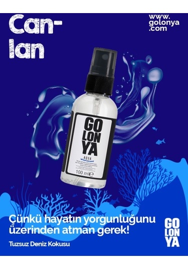 Golonya Tuzsuz Deniz Kokulu  Sprey Kolonya 100 ML