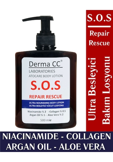 Derma CC Atocare S.O.S Acil Onarım Vücut Losyon 500 ML