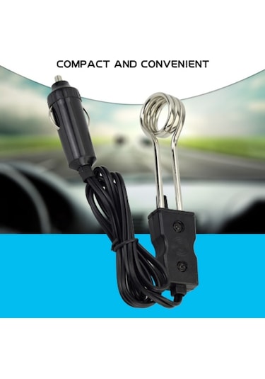 Sones 12v Çakmak Araba Elektrikli Isıtma Su Sopa Su Isıtıcı