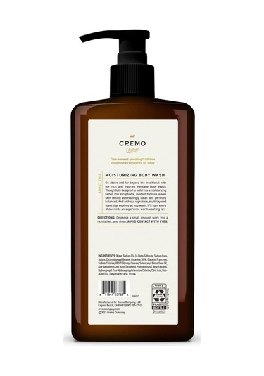 Cremo Bourbon Vanilla Duş Jeli 946ml Ferah