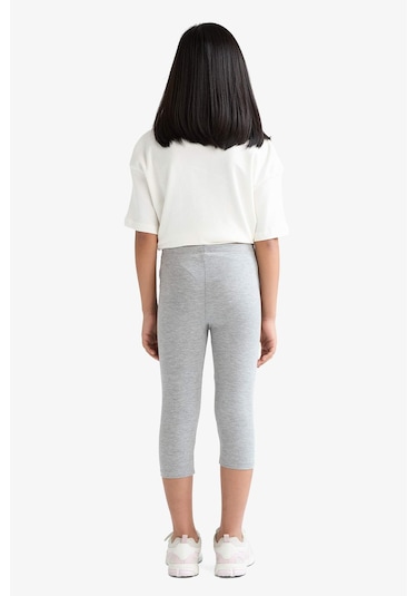 Defacto Kız Çocuk Midi Tayt F5377a825smgr400 Gri