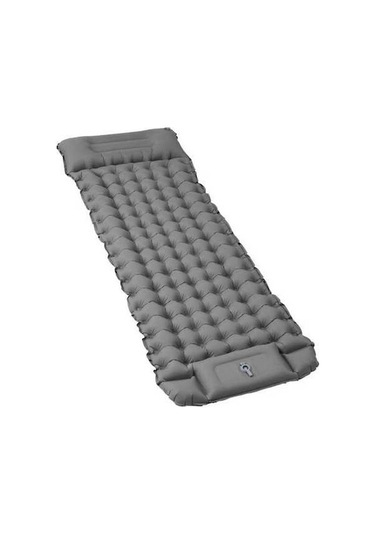 Prestigegoods Yumuşak Katlanır Kamp Şişme Yatak - Gri - Outdoor Kampçılara Uygun Gri