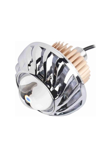 Xiyyadms Motosiklet Farı Led Melek Şeytan Gözü Lenti, Parlak/yumuşak/flash Modları, 12-60v, Su Geçirmez, Pembe