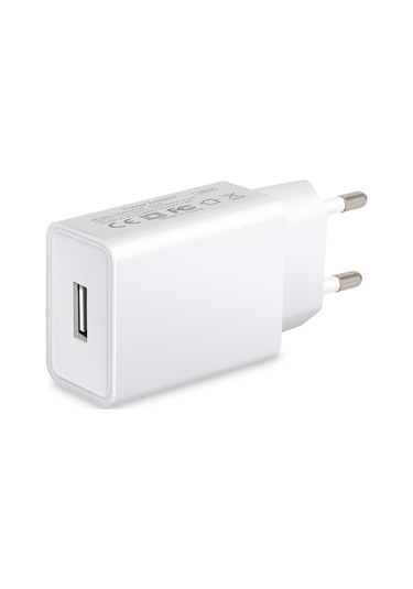 Dofolink Beyaz 18w Hızlı Şarj Usb Adaptörü - Akıllı Telefon, Tablet İçin 140-240v Avrupa Standartı - 12v/1.6a Çıkış