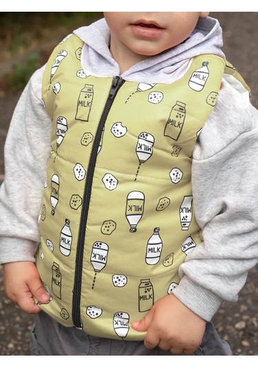 Murat Baby-corgikids Yastıklı Sıcak Yelek Demi-sezon 436971807 Gri