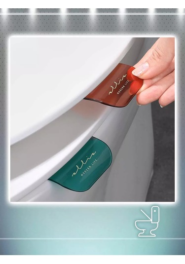 Comfıamo Hijyenik Tuvalet Kapağı Askısı 2 Adet 268168388 Bordo