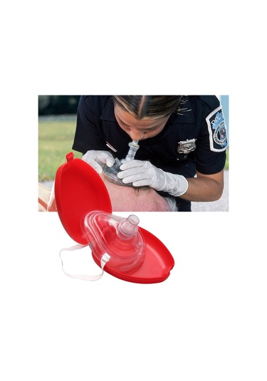Sones Cpr Resusitatörü Kurtarma Acil İlk Yardım Solunum Maskesi Ağız Solunumu Tek Yönlü Valf Araçları