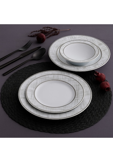 Güral Fodis Güral Porselen 84 Parça Yemek Takımı 01 Açık