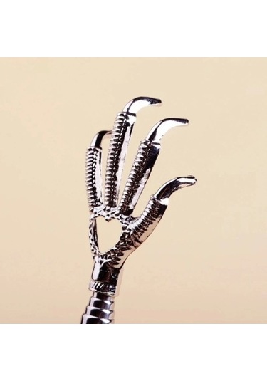 Willowhaven 2021 Yeni Taşınabilir Rastgele Renk Pençe Teleskopik Sırt Scratcher Masaj Geri Scratcher Çok Renkli Çok Renkli