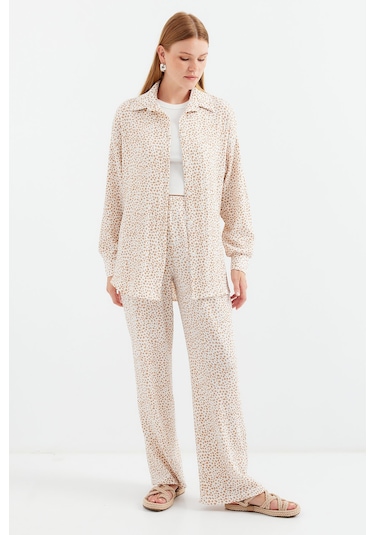 Bigdart 5858 Örme İkili Takım - Y.bej 001