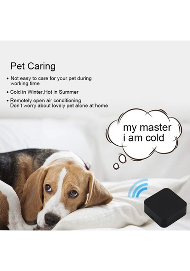 Xuweiwei Tuya 1 Adet Mini Akıllı Wifi Evrensel Uzaktan Kumanda Tv Dvd Aud Ac Icin Alexa Google Home Uyumlu