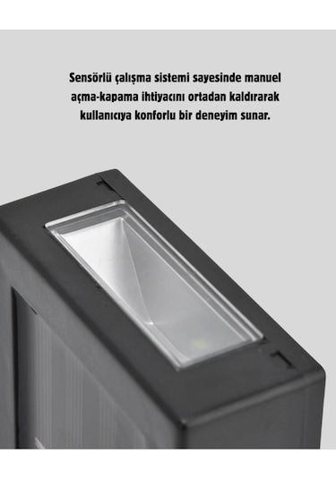 6 Led Güneş Enerjili Sensörlü Lamba Akıllı Işık Sensörlü, Enerji Tasarruflu Bahçe Aydınlatma Çok Renkli