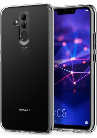 Huawei Mate 20 Lite Kilif Seffaf Silikon Kamera Koruma 389629553