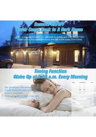 Pazly Tuya Wifi Rgbw Şerit Işık: Alexa/google İle Ses Kontrolü, Ifttt Ve Uygulama İle Renk Ayarlama Diğer