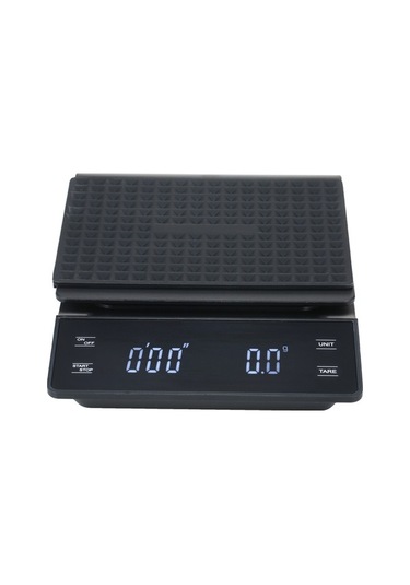 Novahub Kkmoon 0.3g-3000g Dijital Terazi, Led Ekran, Su Geçirmez, Mutfak Terazisi, Fırın Terazisi, Kahve Terazisi, Hafif Ve Taşınabilir Siyah