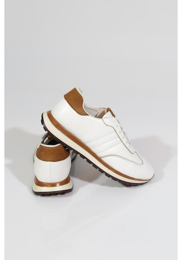 Dgn 611 Erkek Sneakers Ayakkabi Beyaz Taba Nubuk Dgn 611 Erkek Sneakers Ayakkabi Beyaz Taba Nubuk
