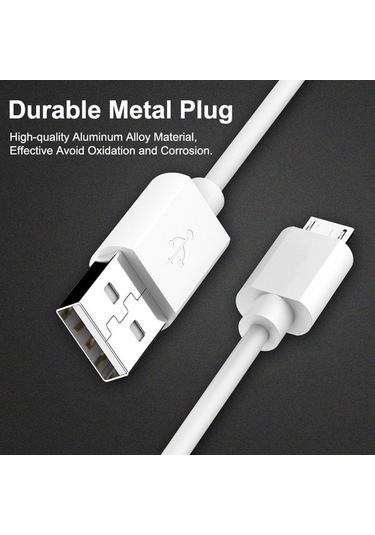 Prestigegoods Telefon Mikro Usb Kablosu - Veri Senkronizasyonu & Şarj