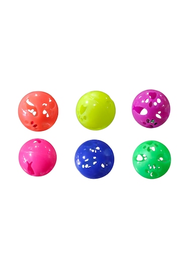 Kardelen Kedi Topu Balıklı 4 CM 6 Adet