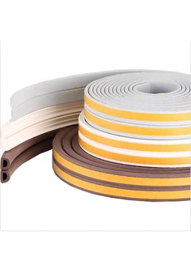 Kapı Ve Pencere Kauçuk Izolasyon Bandı-fitili 5x2 10 Me...