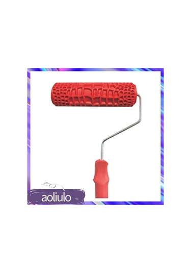 Fosenze 7 İnç Krokodil Desenli Rulo: Duvar Boyama Aleti, G硅藻泥 Ve Sanat Boyası İçin Basma Teknigi Araci