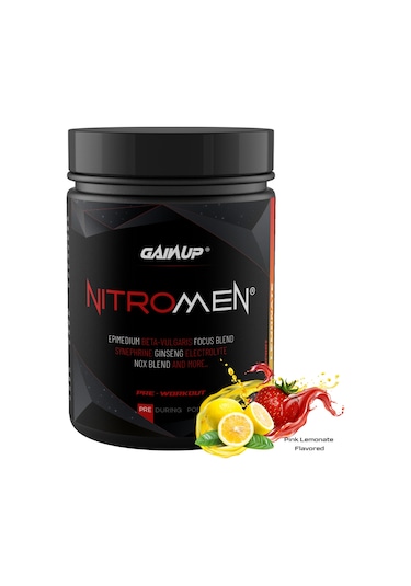 Nitromen Pre-workout 407gr 30 Servis - Pink Lemonade Flavored