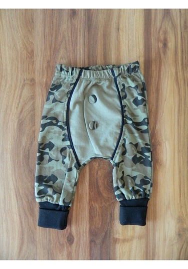 Erkek Bebek Kamuflaj Takım 2'li Yeşil