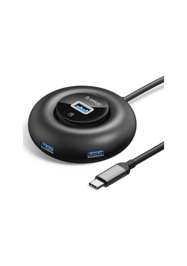 Orıco Uzatılmış 180 Cm Kablolu Usb C Hub, 4 Usb 3.0 Veri