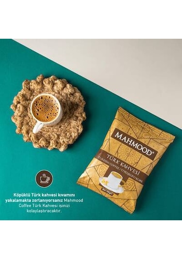 Mahmood Dibek Kahvesi Ölçek Kaşıklı Teneke Kutu 400 G + Orta Kavrulmuş Türk Kahvesi 100 G