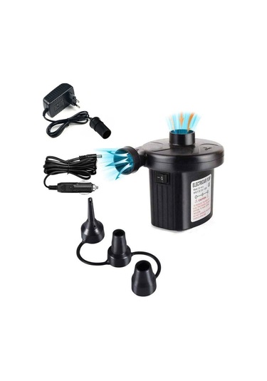 Elektrikli Hava Pompası Şişme Yatak Havuz Vakumlu Poşet Hava Komp