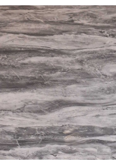 Kalın Pvc Masa Koruyucu 1.2 Mm Mika Örtü, 80 Cm En, Mermer Desen Gri