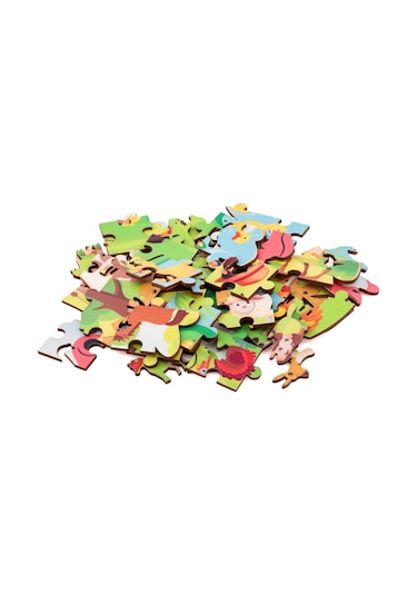 Ahşap Puzzle Çiftlik