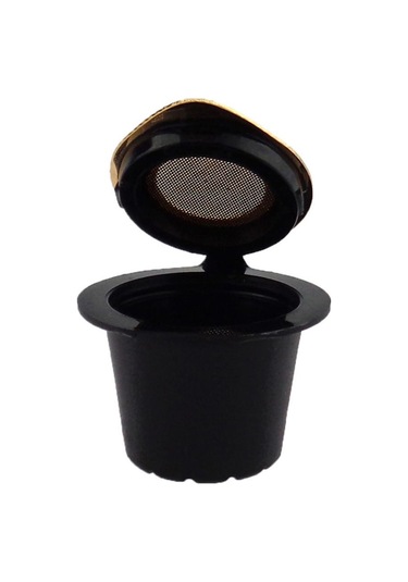 Siyah Makineler İçin Akıllı Elektron Yeniden Kullanılabilir Doldurulabilir Kapsül Paslanmaz Çelik Filtre