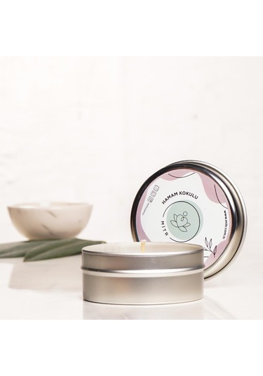 Mitr Hamam Aromalı Metal Mum Çok Renkli