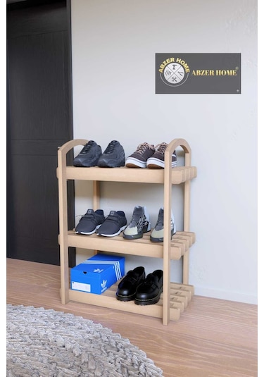 Abzer Home Ayakkabılık Kahverengi Ham