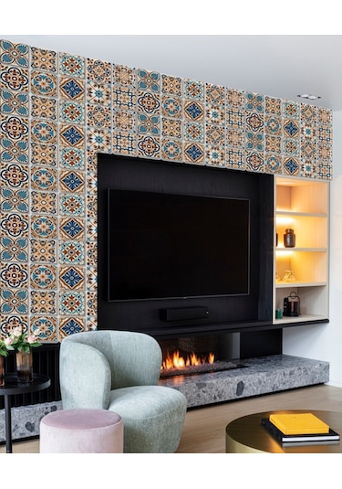 Tink Karma Fas Desenli Pvc Karo Diğer