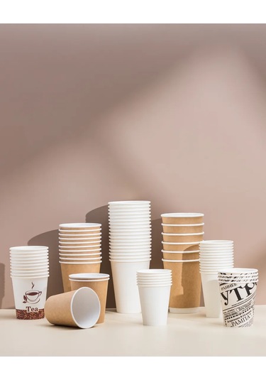 Komus Tek Kullanımlık Bardaklar, 150 Ml, 100 Adet, Beyaz 146246403 100 adet