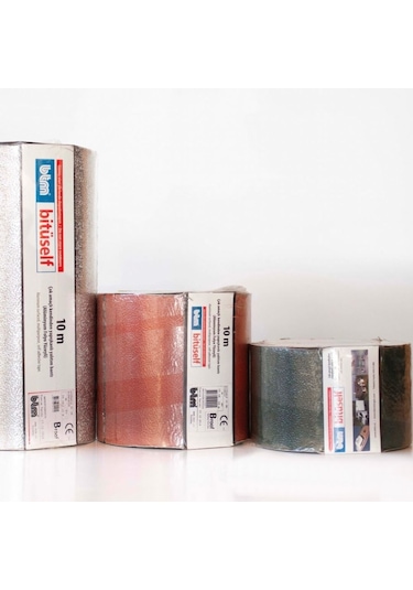 Bitüself 10 Cm Kırmızı Su Yalıtım Bandı