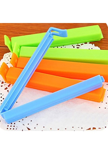 10 Adet 11 Cm Taşınabilir Mutfak Saklama Gıda Atıştırmalıkları Sızdırmazlık Torbası C -