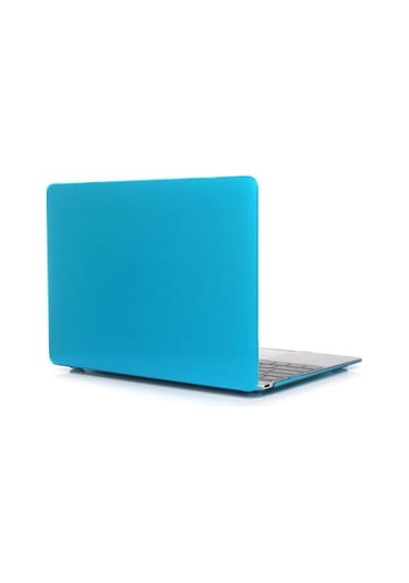 Macbook Air 13 Air M1 A2337 A1932 A2179 Uyumlu Kristal Şeffaf Kılıf Kapak Mavi Açık