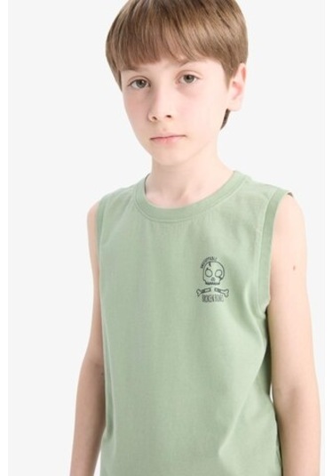 Defacto Erkek Çocuk Bisiklet Yaka Atlet E0192a825hsgn1125 Yeşil Defacto Erkek Çocuk Bisiklet Yaka Atlet E0192a825hsgn1125 Yeşil